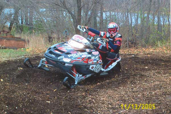 Snowmobile survives on Amsoil picture image
