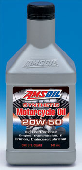 SAE 20W-50 Synthetic Motorcycle Oil (MCV)