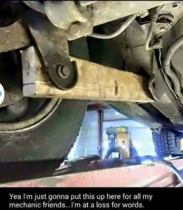 wooden suspension repair